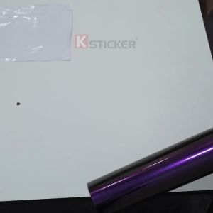 Car Sticker Diamond Purple&Gold Wrapping Vinyl Film Color Change Film PET Bubble Free Decals Car Sticker Interior Exterior