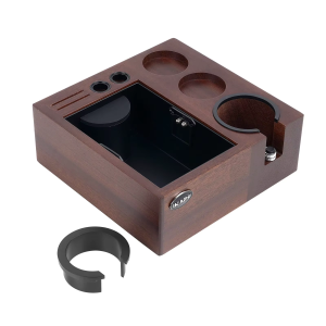 IKAPE | IKAPE V2 Coffee Knock Box Integrated Espresso Tools Organizer for Barista Accessories Storage