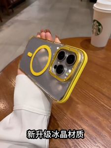 🇹🇭✨แบรนด์แท้✨เคสไอโฟน16 เคสไอโฟน13 เคสโทรศัพท์ใสกันกระแทกสีด้านสำหรับ iPhone16 15 14 13 12 11 PRO MAX  PLUS เคสชาร์จไร้สายแบบแม่เหล็ก.ของดีแนะนำ น่าซื้อครับ