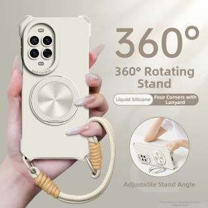 GGUU | Crossbody Adjustable Phone Case with Strap Silicone Pretty White