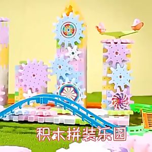 Đồ chơi lắp ghép bánh răng vòng xoay chuyển động mới nhất 2024