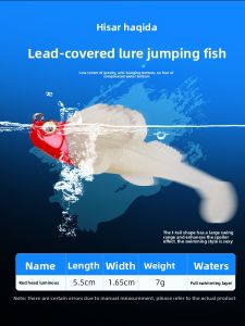 HISTAR | Hastar Lure Fish Baits For Sea And Freshwater Bass And Perch Prevention Of Bottom Hanging Jumping Fish Soft Bait With Lead Weights