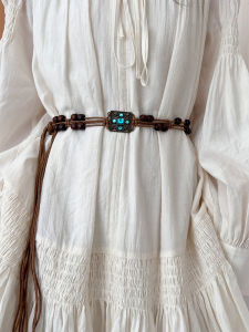 เข็มขัดโบฮีเมียนสำหรับผู้หญิง เข็มขัดเอวโซ่ตกแต่ง เครื่องประดับตกแต่งกระโปรง ชุดเดรส แฟชั่นชาติพันธุ์ เข็มขัดเอวสำหรับผู้หญิง