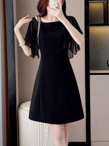 DAIXIANGFEIZI | Women Summer Plus Size A-Line Short Sleeve Midi Dress