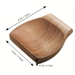 Wooden Spoon Holder Wooden Spoon Oil Separator Household And Commercial Spoon Tray Spoon Pad Cooking Spatula Tableware Holder
