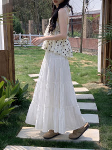 YAYANGREN | Women Skirt Slimming Long Flared Summer Petite Plus Size New A-line High Waist