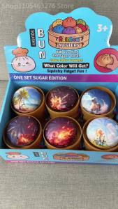 Bandai | Pokemon Squishy Dumpling Rumi Đồ Chơi Giải Nén Phim Hoạt Hình Bóp Fidget Đồ Trang Trí Phụ Kiện Để Bàn Chống Căng Thẳng Dành Cho Lứa Tuổi Từ 14 Trở Lên