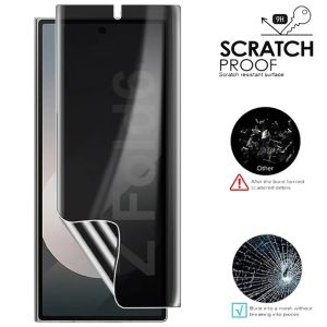 1-3PCS Privacy Hydrogel Film Protector for New Samsung Galaxy Z Fold 7 5G 6 5 4 3 Screen Anti Spy Protector Full Cover Not Glass