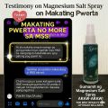 Pure Natural na Panlunas Water-Based Magnesium Salt Spray for Women & Men: Anti-Itch, Odor, Body Pain Relief. 