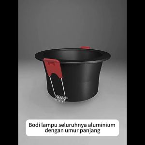 LAMPU DOWNLIGHT LED 3 WARNA 7WATT PUTIH KUNING WARMWHITE /PANEL LED/LAMPU PLAFON Anti silau