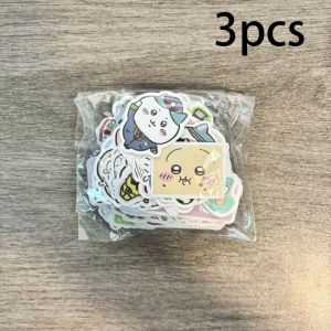 Bandai | 100 Miếng Dán Hachiware Usagi Cho Máy Tính Xách Tay Vỏ Điện Thoại Trang Trí Máy Tính Để Bàn Mô Hình Chủ Đề ACG Dành Cho Lứa Tuổi Từ 14 Trở Lên