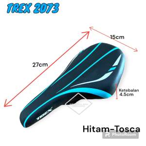 Sadel Jok Sepeda Saddle Empuk Nyaman Trex 2073 Sadle Mtb Gunung Seli Lipat Bmx Mini Roadbike Balap Fixie Tempat Duduk