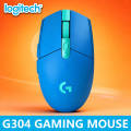 Logitech G304 Gaming Mouse - 2.4GHz Wireless Connection, Customizable DPI, Lightweight Design for FPS/MOBA Games. 