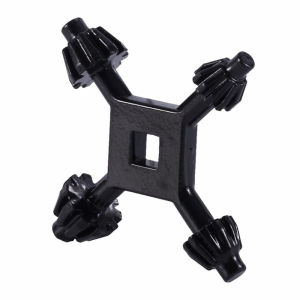 Suomi 4 Way Universal Chuck Zinc Alloy Four Head Wrench 4 in 1 Drills Chuck Key Drilling Tool