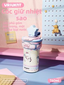 VRIUKNT | Attractive Insulated Straw Cup for Summer Use