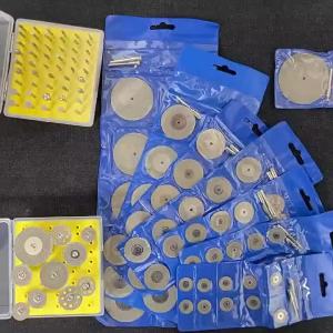 10 Cái/bộ Đa Kích Thước Hai Mặt Kim Cương Kính Đĩa Mài Gạch Men Cắt Dụng Cụ Đánh Bóng Bộ Cho Gia Đình DIY