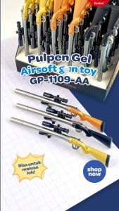 1buah Ballpoint Gel Fancy Tembak /1pcs Pulpen Model Unik 1109-AAA