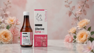 Encyclo Uterine Syrup - Ayurvedic Tonic for Womens Wellness - 200ml - Menstrual Support & Regulation Hormonal Balance Pain Relief Fertility Promotion