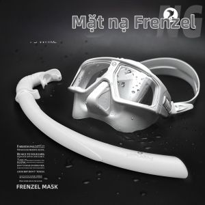 FRENZEL | Mặt Nạ Lặn Đánh Săn Camo Pro Chất Liệu Silicone Mềm