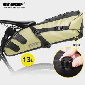 Large Capacity Bicycle Tail Bag Saddle Bag Waterproof Mountain Road Bike mid Long Distance Riding Equipment Bike Seat Cushion