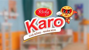 [BAO BÌ MỚI] Combo 4 Bịch Bánh Karo Gấu chà bông phô mai Bánh ăn sáng HSD 45 ngày Bánh kẹo Richy