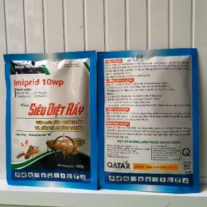 Siêu Diệt Rầy 100g - Imiprid 10WP Diệt sạch rầy trứng rầy và rầy đã kháng thuốc thành phần Buprofezin  6.7% + Imdacloprid 3.3% ung trứng chống lột xác thuốc rầy nội hấp và lưu dẫn AGRIHG