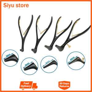 14cm/15.2cm Medical Nose Mirror Ear Canal Dilator Nasal Expander Nasal Speculum Forceps Nose Pliers Black Handle