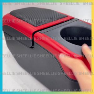 Universal Car Arm Rest with 2 Layer and 6 USB with One Hole Easy Install