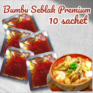 BUMBU SEBLAK BASAH PREMIUM ( 15 gr isi 10 ). HALAL . untuk 10 porsi seblak dan masakan lainnya