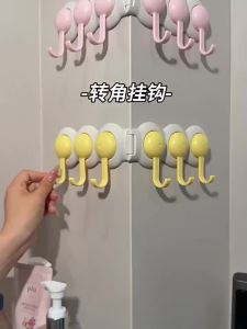 FAJIENUO | Heavy-duty Adhesive Wall Hooks for Corners
