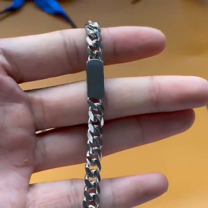 Titanium Steel Trendy Bracelet - Hip-hop Style with Pendant for Women Couples Choice Students