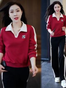 QIAOXIZI | Fashionable Summer Sportswear Set for Middle-aged Women