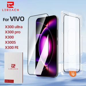 LeReach for VIVO X300 Ultra Pro X300 FE X300s Screen Protector with Dust-Free Automatic Adsorption Positioning Box Tempered Film