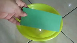 Sulap Memunculkan Tulisan di Air