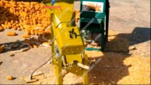 Máy tách hạt ngô tẽ hạt bắp công suất 15kw cho năng suất 1 tấn/ giờ