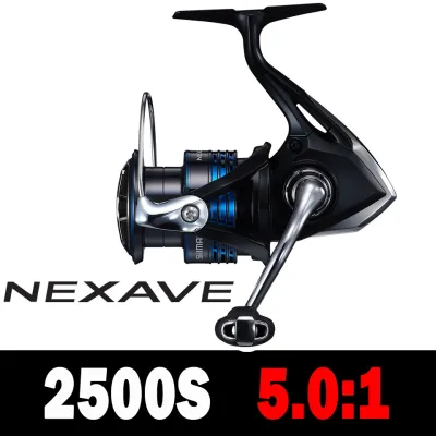 SHIMANO | SHIMANO NEXAVE Fishing Reel 5.0:1/5.2:1/5.8:1/6.2:1 3+1BB 1000-C5000HG Spinning Fishing Reel AR-C Spool Seawater/Freshwater