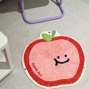 Dopamine Girl Soft Velvet Carpet Living Room Bedroom Bathroom Absorbent Mat Modern Minimalist Home Decor Rectangular Rug