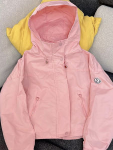Shalldoer | Pink Slimming Spring Autumn Short Jacket For Petite Women