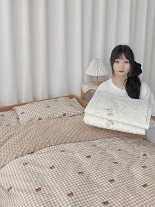 ANYOUBI | Cotton Comfort Sleep Bedding Set