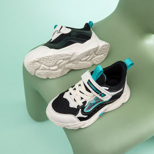 Kids Running Shoes 4 Years Old Boys New Fashion Style Cool Fabric Velcro Durable Breathable Mesh 27-38 Anti-skid Flexible Girls Sneakers Pink Walking Comfy Leisure Kindergarten Infants Primary School Students Preschoolers Lively Children Sports Footwear