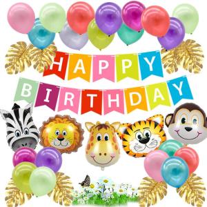 Birthday Animal Theme Balloon Set