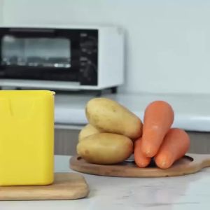 Multi-purpose ABS Stainless Steel Vegetable Cutter Potato French Fry Slicer Fruit Dicer Kitchen Chopping Tool