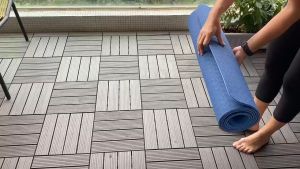 PU Natural Rubber NON-SLIP Yoga Mat 5mm Anti Slip Exercise Mat Waterproof Tikar Yoga Workout Fitness Yoga Mat With Bag瑜伽垫