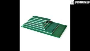 Double-sided Tin-plated 1.6mm Thick High-quality Fiberglass Board Hot Air Solder Leveling Prototype PCB 2.54mm Breadboard
