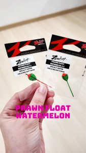 ZENITH WATERMELON PRAWN FLOAT Pelampung Pancing Udang Galah Pelampung Mancing Udang Kolam Prawn Fishing Float
