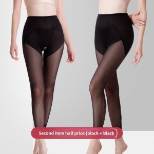 XIUDAIHUAYAN | Compression Leg Shaping Tights for Women Postpartum Abdominal Support Waist Cincher Thigh Slimming