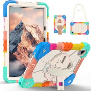 360° Rotating Rugged Case for Lenovo Xiaoxin Pad 11 2025 2024 Shockproof Cover Lenovo Tab M11 Idea Tab 11 inch with hand Strap