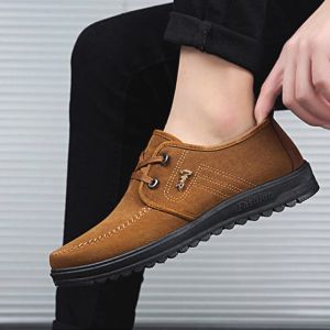 Xishop พร้อมส่ง เสื้อผ้ารองเท้าหนังกลับสไตส์ ทรงสวยที่ดำและน้ำตาล คุณชอบเครื่องดื่ม ติดถึงบ้านสักคู่และวิเคราะห์ราคาที่ดี