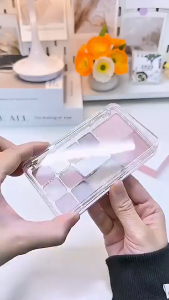 GOGO TALES Bảng phấn mắt má tạo khối 12 ô 4 in 1(Phấn mắt+Nổi bật+Bóng râm+Blush) Gogotales Heart Racing nhũ sáng mịn GT724 14.6g