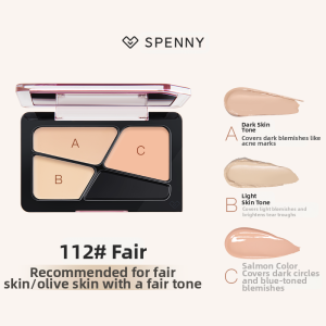 Spenny | Black Circle Dark Spots Acne Marks Concealer Palette 3-color Concealing Cream